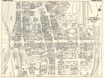 Cumberland, Maryland 1950c Nirenstein City Maps